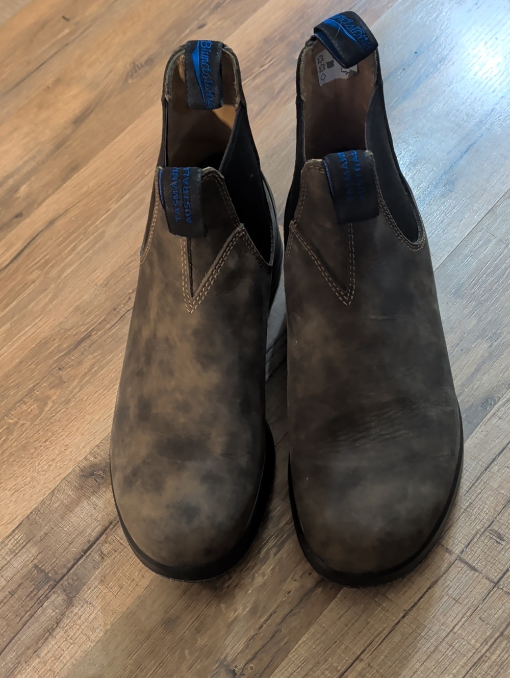 Blundstone Men’s All-Terrain Thermal Rustic Brown Slip-On Boots